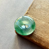 高冰种飘绿花翡翠平安扣 商品缩略图0
