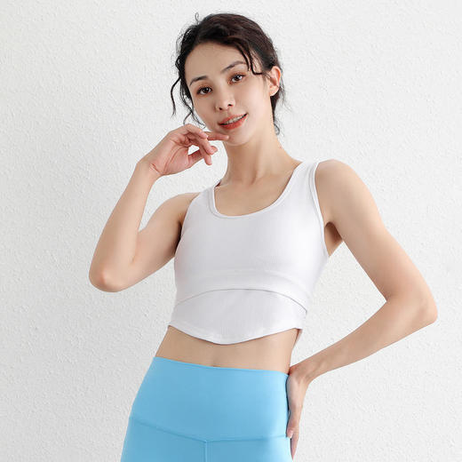 【拼团福利】202043梵蒂欧百变美背运动背心新型楼梯布面料（含胸垫） 商品图6