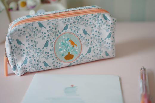 DJECO高颜值大容量笔袋/化妆刷等多功能包 商品图7