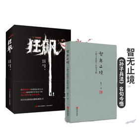 【赠主演印签明信片*2】未删减版《狂飙》+ 《孙子兵法》（徐纪周导演，张译、张颂文、李一桐主演同名电视剧原著小说。）