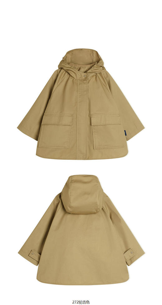 JNBY  23年春款  全棉经典长款风衣  YN2912210 商品图5