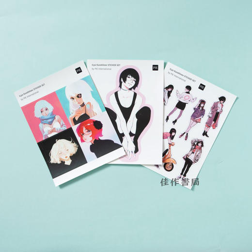 Ilya Kuvshinov Sticker Set  / 伊利亚·库布西诺夫贴纸套装  イリヤ?クブシノブ ステッカーセット 商品图1