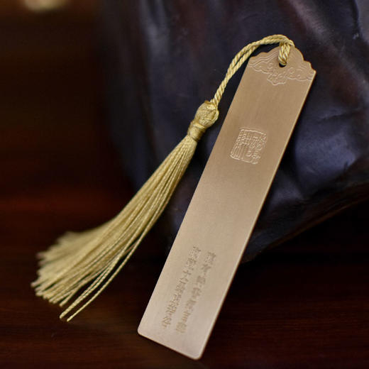 羽诗制造出品 书香记忆四方香盒U盘黄铜书签套装文创礼盒 商品图3