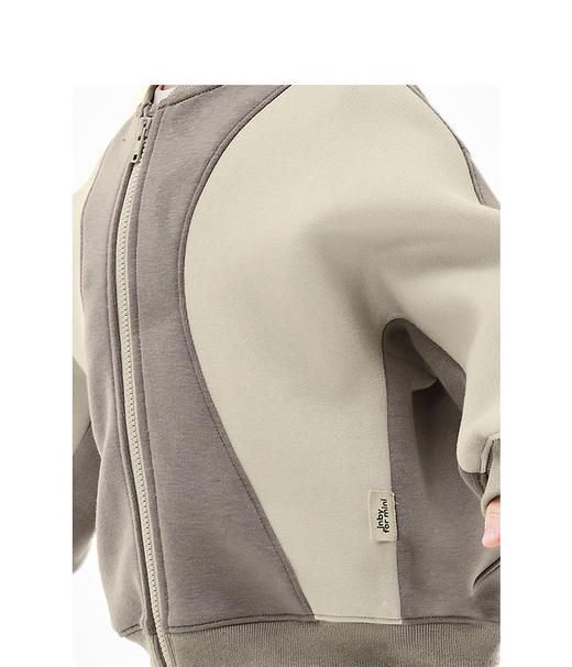 JNBY  23年春款 蓬松柔软开襟卫衣  YN2412150 商品图4