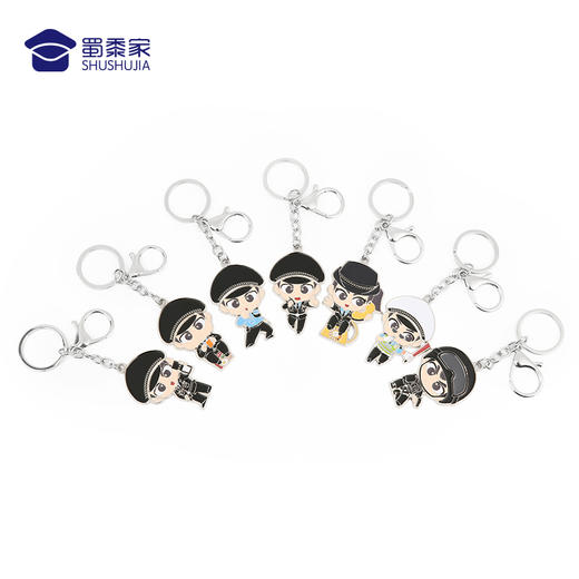 【实付满199送钥匙扣】【蜀黍家三代公仔钥匙扣】萌翻天的烤漆钥匙扣 原班人马诉说J生活、J故事送礼礼品礼物 商品图0