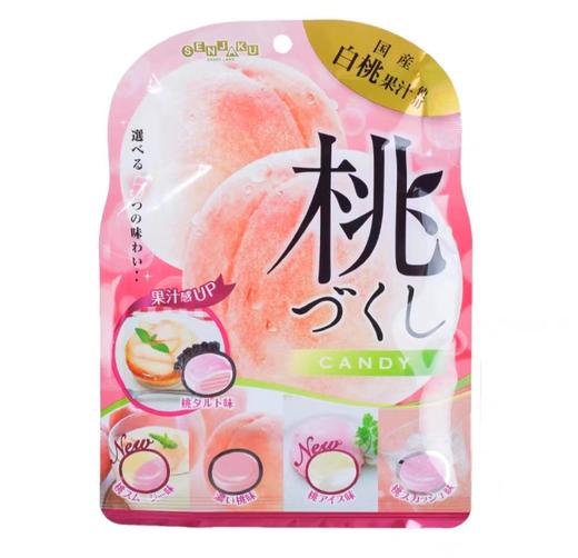 扇雀饴桃子混合口味硬糖81g/袋 商品图0