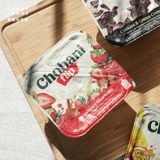 Chobani flip草莓水果酥混合风味发酵乳 140g 商品图0