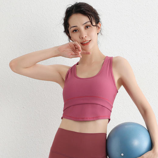 【拼团福利】202043梵蒂欧百变美背运动背心新型楼梯布面料（含胸垫） 商品图4