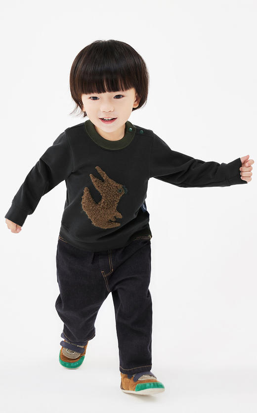 JNBY  23年春款  立体动物图案套头卫衣  YN2411760 商品图3