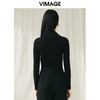 VIMAGE纬漫纪春季新款设计感小众修身小上衣女V1913507 商品缩略图4