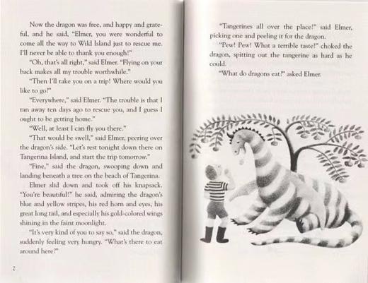 【AR 5.6 蓝思值 970L】 My Father's Dragon 我爸爸的小飞龙3部曲 纽伯瑞银奖作品 儿童桥梁章节小说 赠全集音频 商品图1