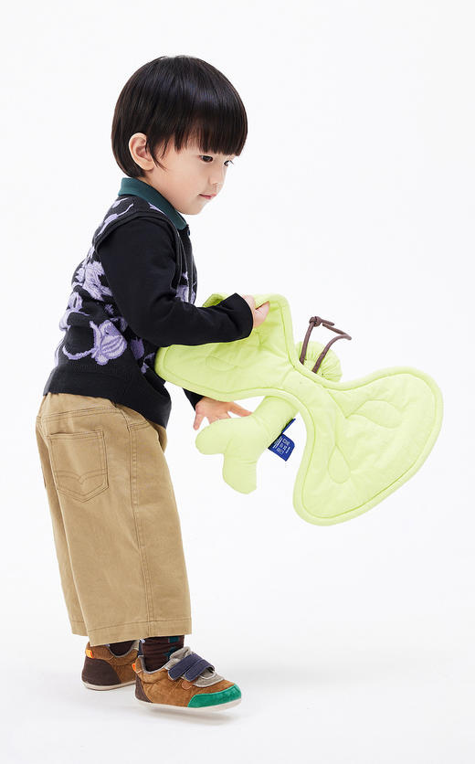 JNBY  23年春款  复古文艺范七分阔腿裤  YN2E12270 商品图3