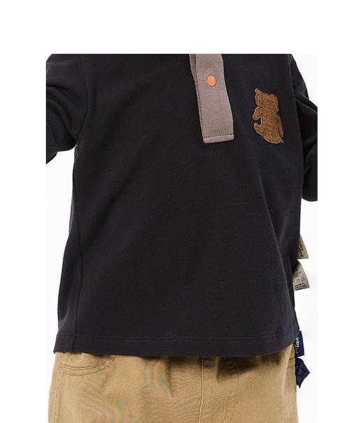 JNBY  23年春款  经典长袖POLO 杉   YN2112670 商品图4