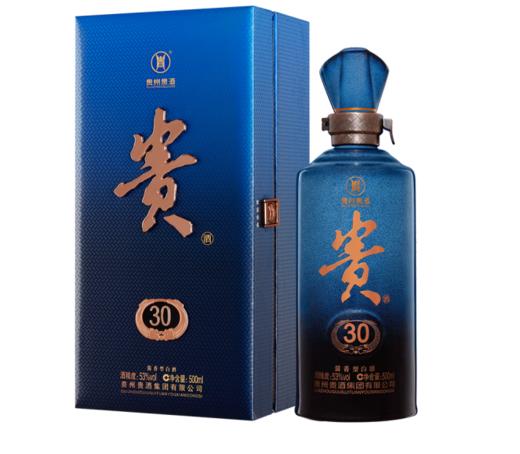 洋河股份 贵州贵酒（30）500mL 53度 酱香型白酒 商品图0