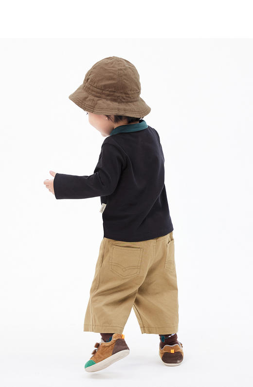 JNBY  23年春款  经典长袖POLO 杉   YN2112670 商品图5