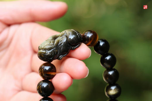 金曜石貔貅手串    搭配黄虎眼石 商品图5