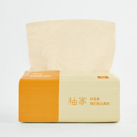 柚家本色抽 纸（家庭 装）/箱（30包） 商品图3