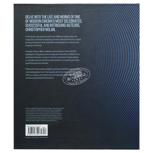 【中商原版】克里斯托弗·诺兰 标志电影制作人及其作品 Christopher Nolan: The Iconic Filmmaker and his Work 进口艺术 电影导演作品集  商品图1