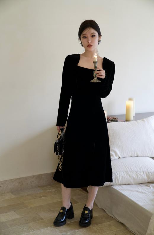 【门店同款】春季抽绳开叉连衣裙 149672745 商品图0