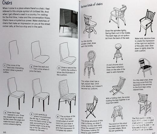 预售 【中商原版】Sketch Your World 进口艺术 素描你的世界 商品图6