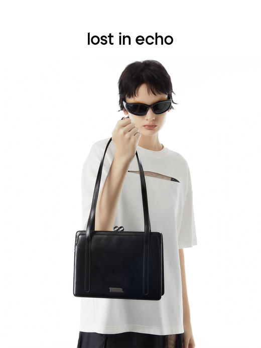 lost in echo原创设计师款Ann系列方形复古口金腋下包百搭通勤女 商品图2