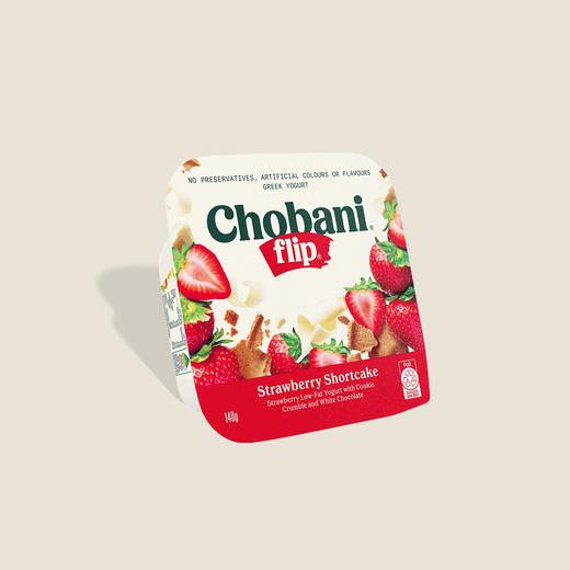 Chobani flip草莓水果酥混合风味发酵乳 140g 商品图1