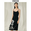 VIMAGE纬漫纪夏季新款气质修身显瘦吊带针织连衣裙V1901529 商品缩略图2