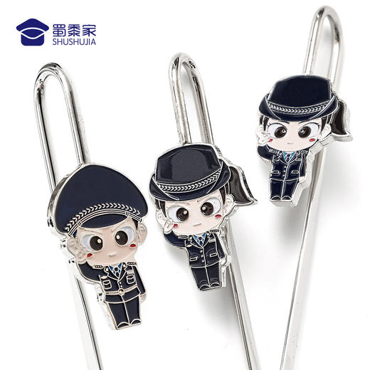 【实付满199送钥匙扣】【110书签】设计书签彰显色不易掉色Q萌小巧送礼礼品礼物 商品图4
