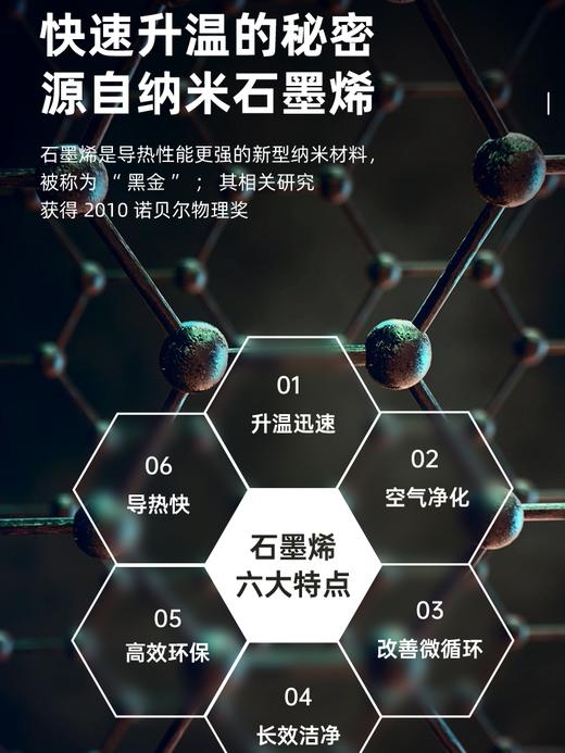 韩国大宇家用节能客厅可移动石墨烯取暖器全屋速热踢脚线电暖风机 商品图2