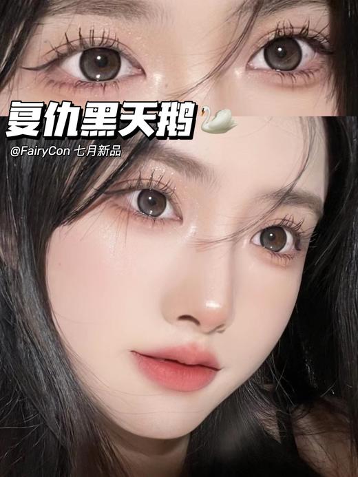 fairycon 黑不溜秋 14.2mm 含硅水凝胶 年抛 商品图1