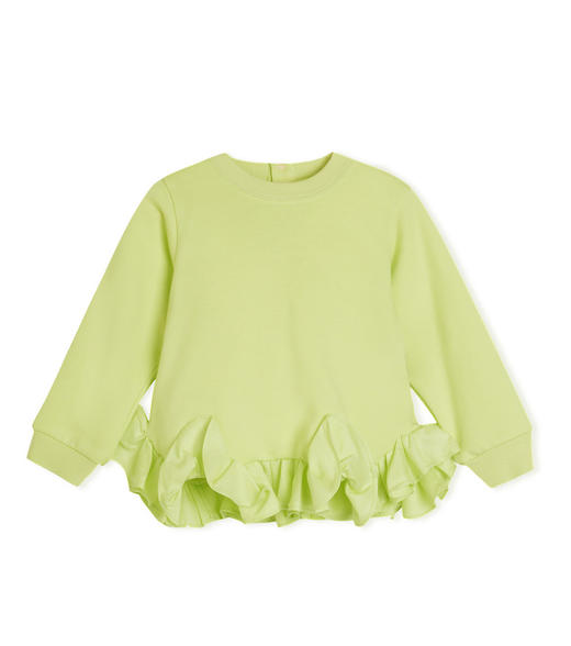 JNBY  23年春款  棉质花边设计套头卫衣  YN2411530 商品图2