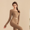【拼团福利】202083梵蒂欧新款瑜伽长袖（含胸垫） 商品缩略图0