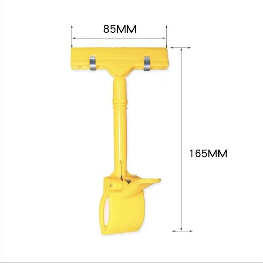 广告夹子POP特价促销展示牌价格夹立式特价爆炸贴价格夹牌服装店水果蔬商场生鲜超市吊挂签双头拇指展示架 商品图0