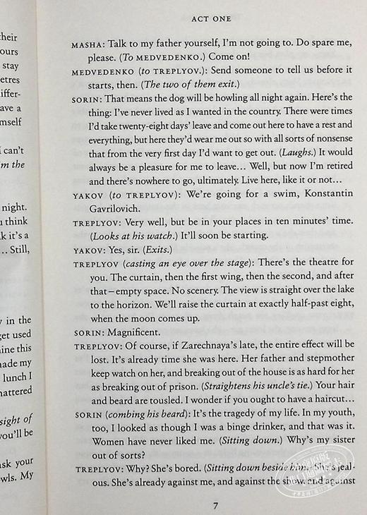 【中商原版】契诃夫戏剧 樱桃园 三姐妹 海鸥和万尼亚叔叔 英文原版 Plays The Cherry Orchard Three Sisters Anton Chekhov 商品图7