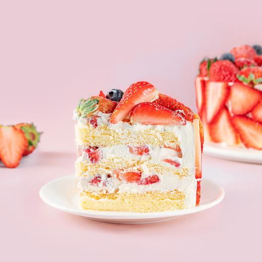 草莓控福音！从里到外全部都是满满的丹东草莓！糕小生【红运满满】草莓控一次大满足 商品图3