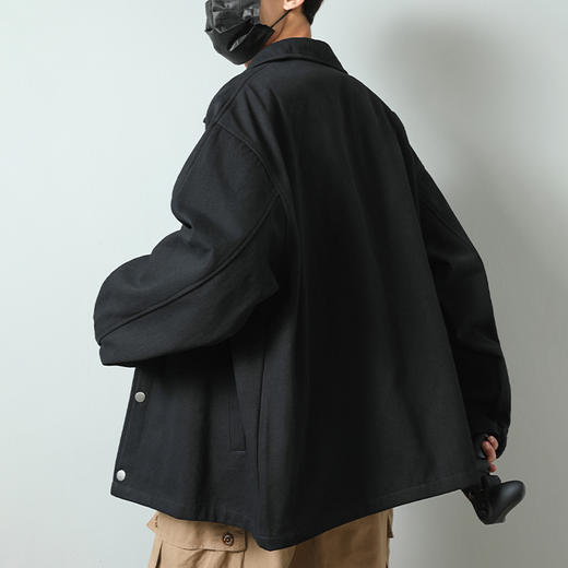 裁缝学苑MQ19外套男工装夹克纸样牛仔男棒球服上衣打版裁剪样板图 商品图4