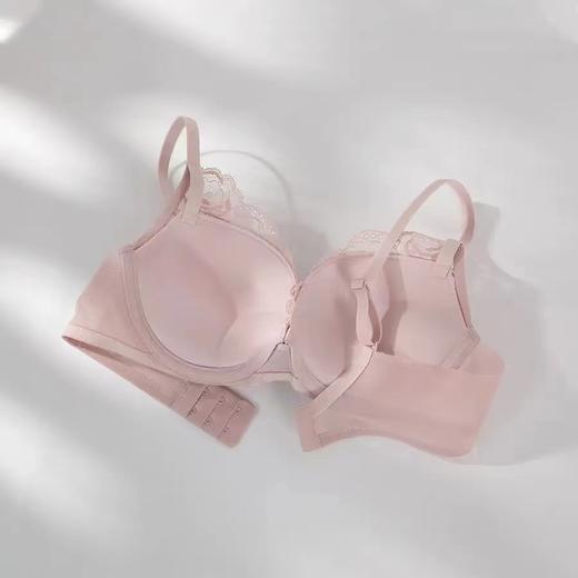 安莉芳专柜新品厚杯小胸聚拢文胸女士性感上托蕾丝内衣EB00585 商品图1