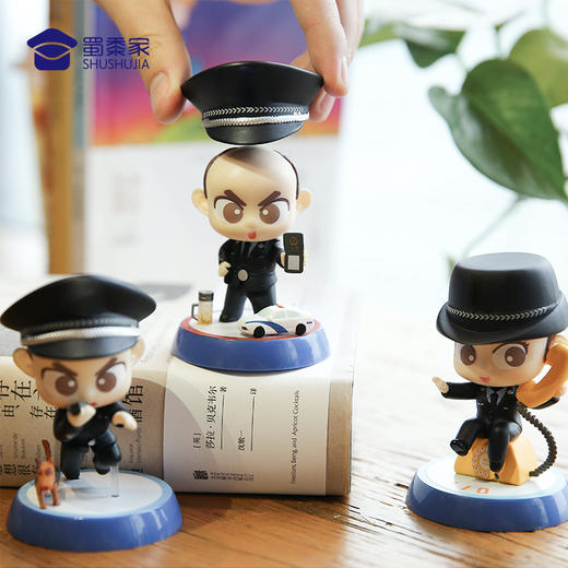 【实付满199送钥匙扣】【蜀黍家小J天团三代公仔】秃头造型玩具手办，为你定制的精美收藏及文创公仔摆件送礼礼品礼物 商品图6