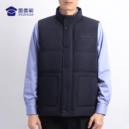 【专属魔术贴背心羽绒服外套】冬季羽绒马甲保暖背心内外两穿无袖棉服 商品图3