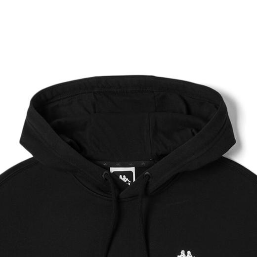 Kappa卡帕套头帽衫2023新款女落肩运动卫衣休闲针织长袖短款外套K0D22MT04 商品图2