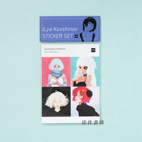 Ilya Kuvshinov Sticker Set  / 伊利亚·库布西诺夫贴纸套装  イリヤ?クブシノブ ステッカーセット