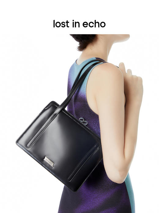 lost in echo原创设计师款Ann系列方形复古口金腋下包百搭通勤女 商品图3