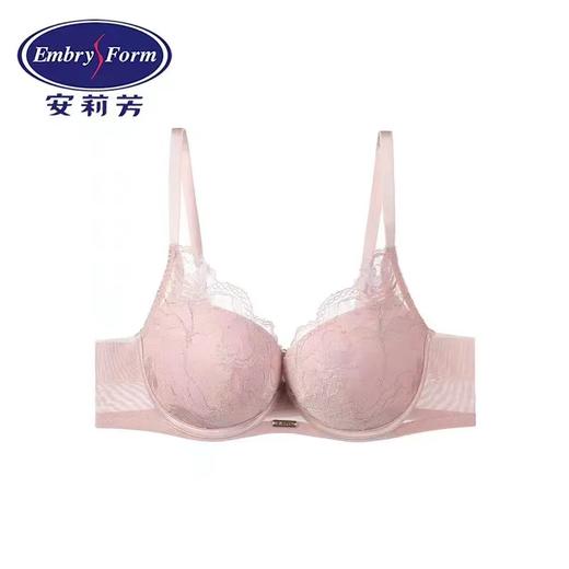 安莉芳专柜新品厚杯小胸聚拢文胸女士性感上托蕾丝内衣EB00585 商品图0