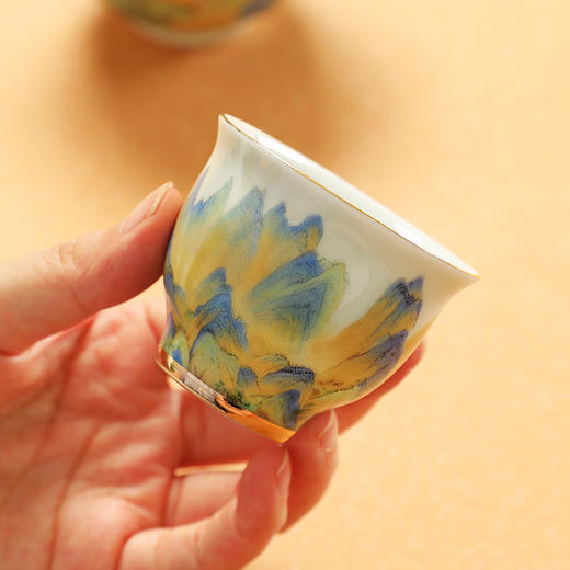 成艺 陶瓷主人杯 单杯家用男女士品茗杯个人专用功夫小茶杯茶盏轻奢礼盒 商品图9