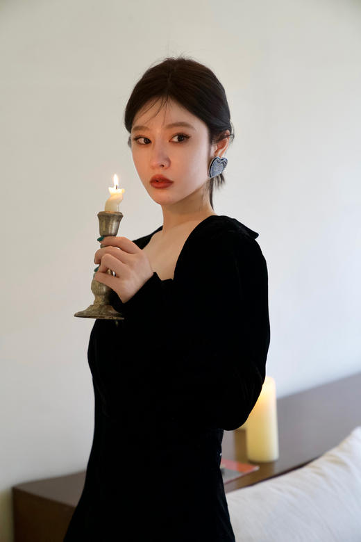 【门店同款】春季抽绳开叉连衣裙 149672745 商品图3