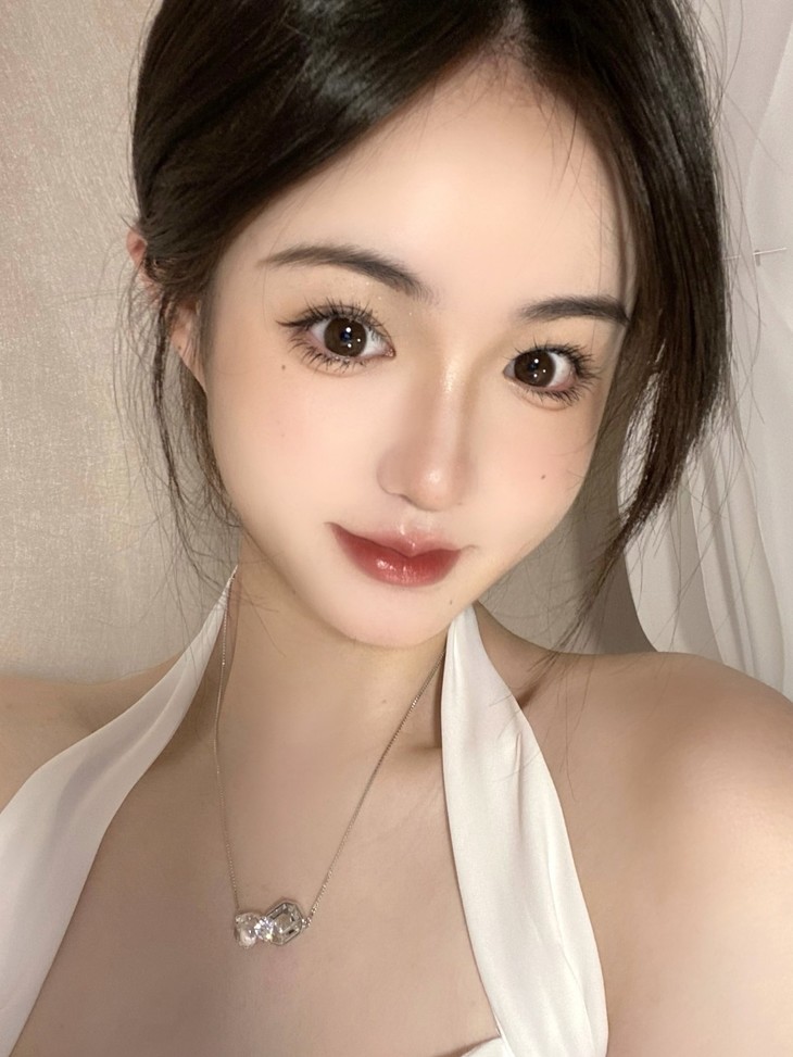 GUGUCON美瞳 半年抛隐形眼镜 可可糖14.2mm 1副/2片-VVCON美瞳网11