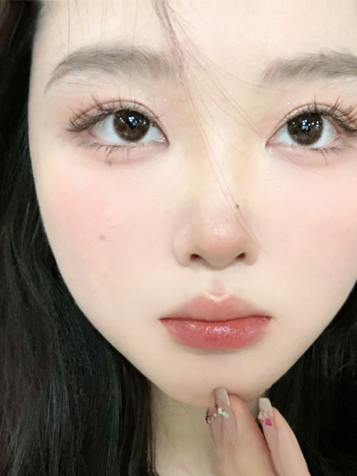 GUGUCON美瞳 半年抛隐形眼镜 可可糖14.2mm 1副/2片-VVCON美瞳网14