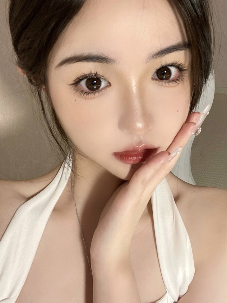 GUGUCON美瞳 半年抛隐形眼镜 可可糖14.2mm 1副/2片-VVCON美瞳网13