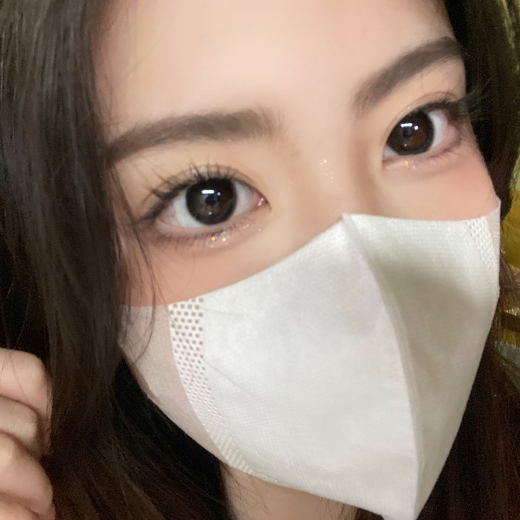 GUGUCON美瞳 半年抛隐形眼镜 咕咕黑14.2mm 1副/2片 - VVCON美瞳网