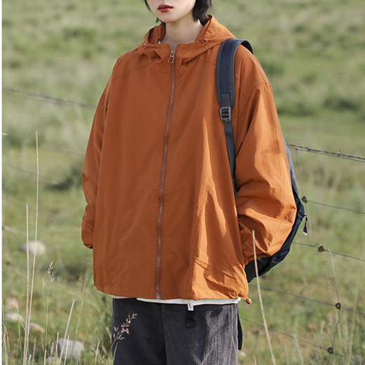 裁缝学苑AQ152 拉链工装连帽外套纸样女装冲锋衣上衣打版裁剪样板 商品图0